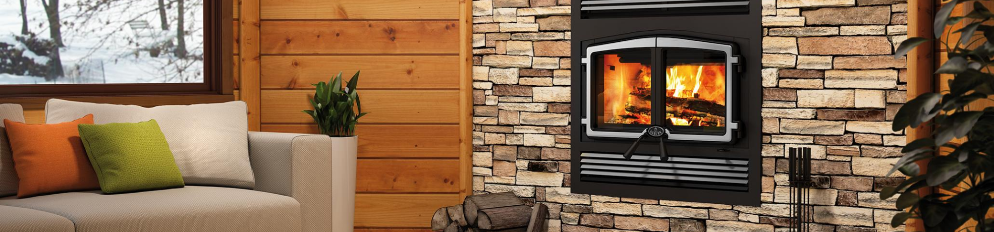 Wood Burning Fireplaces– Krevco Lifestyles