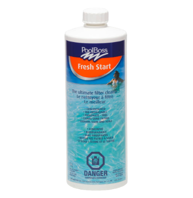 PoolBoss Fresh Start - Liquid Filter Cleaner 1 L