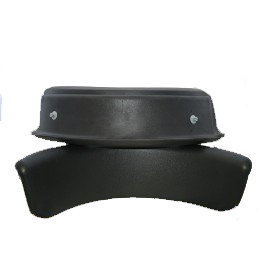 Black, Wrap-Around Master Spas Pillow